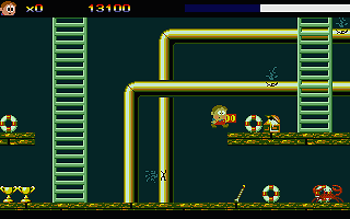 Goin' Down with the Captain atari screenshot