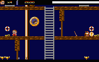 Goin' Down with the Captain atari screenshot