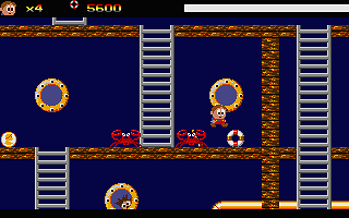 Goin' Down with the Captain atari screenshot