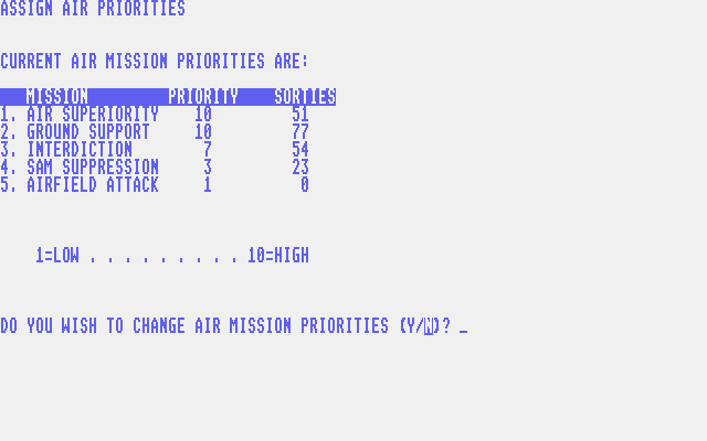 Golan Front - The 1973 Arab / Israeli War in the North atari screenshot