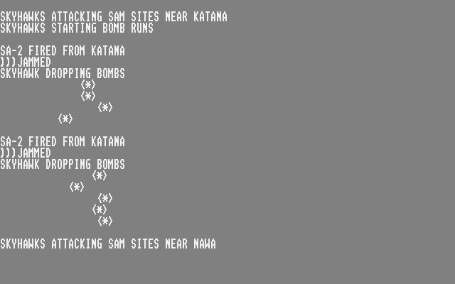 Golan Front - The 1973 Arab / Israeli War in the North atari screenshot