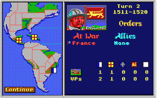 Gold of the Americas - The Conquest of the New World atari screenshot