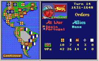Gold of the Americas - The Conquest of the New World atari screenshot