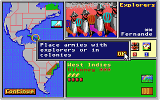 Gold of the Americas - The Conquest of the New World atari screenshot
