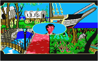 Gold Rush! atari screenshot