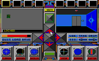 Gold Rush atari screenshot