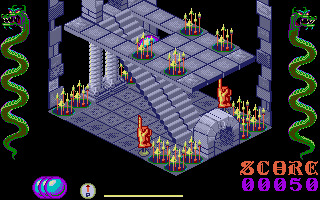 Gold Rush atari screenshot