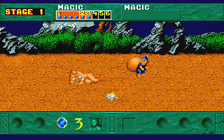 Golden Axe atari screenshot