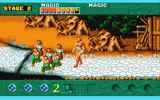 Golden Axe atari screenshot