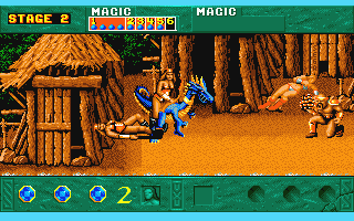 Golden Axe atari screenshot