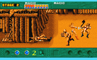 Golden Axe atari screenshot