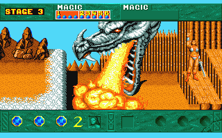 Golden Axe atari screenshot