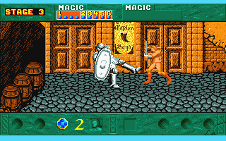 Golden Axe atari screenshot
