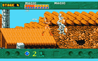 Golden Axe atari screenshot