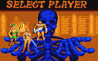 Golden Axe atari screenshot