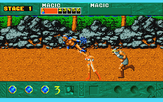 Golden Axe atari screenshot
