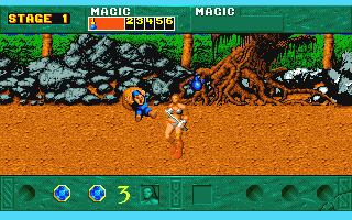 Golden Axe atari screenshot
