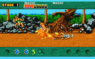 Golden Axe atari screenshot