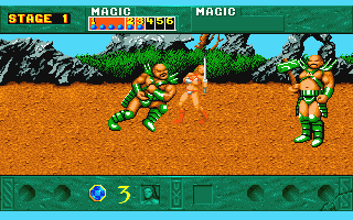 Golden Axe atari screenshot