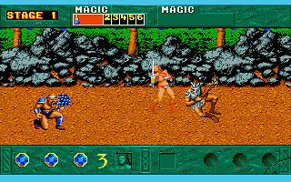 Golden Axe atari screenshot