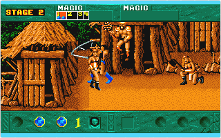 Golden Axe atari screenshot