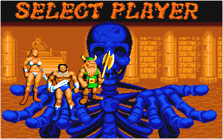 Golden Axe atari screenshot