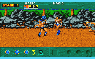 Golden Axe atari screenshot