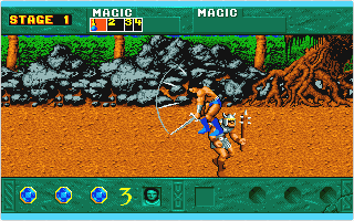 Golden Axe atari screenshot