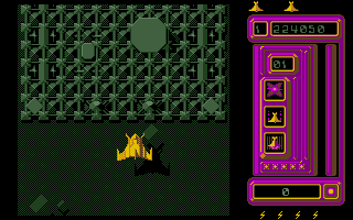 Goldrunner atari screenshot