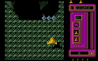 Goldrunner atari screenshot