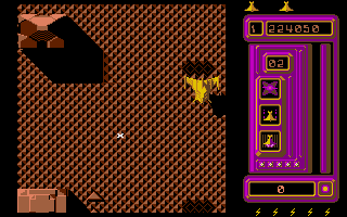 Goldrunner atari screenshot