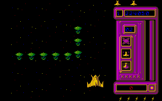 Goldrunner atari screenshot