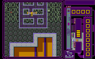 Goldrunner II Scenery Disk I atari screenshot