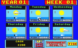 Gone Fish'n atari screenshot