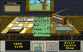 Gone Fish'n atari screenshot