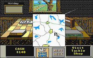 Gone Fish'n atari screenshot