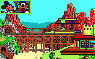 Goofy's Railway Express atari screenshot
