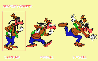 Goofy und der Phantastische Schnellzug atari screenshot