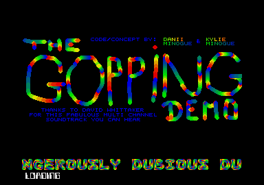 Gopping Megademo — screenshot 1
