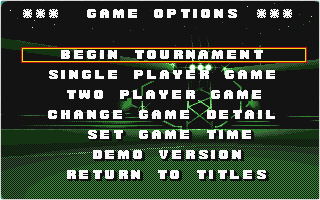 Graeme Souness Vector Soccer atari screenshot