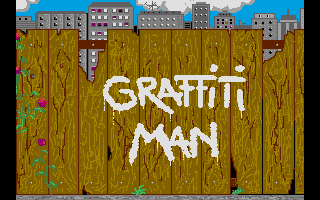 Graffiti Man atari screenshot