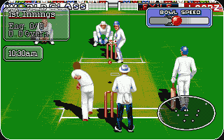 Graham Gooch World Class Cricket atari screenshot