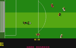 Graham Taylor's Soccer Challenge - England Edition atari screenshot