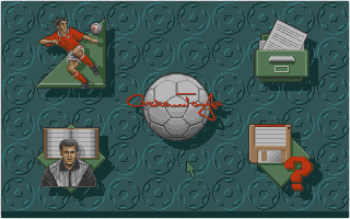 Graham Taylor's Soccer Challenge atari screenshot