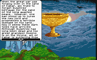 Grail (The) atari screenshot