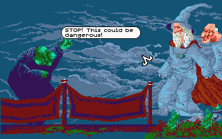 Grail (The) atari screenshot