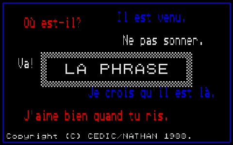 Langue Française - Collège - 5ème atari screenshot