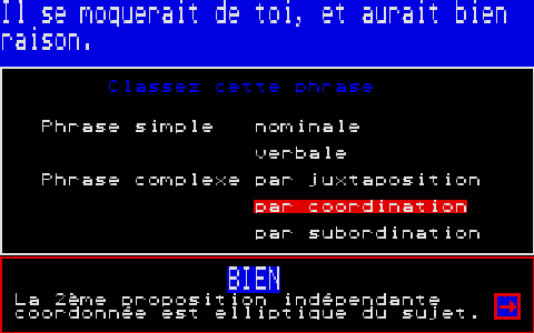 Langue Française - Collège - 5ème atari screenshot