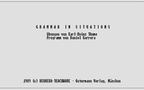 Grammar in Situations — screenshot 1