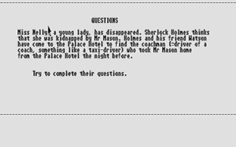 Grammar in Situations atari screenshot